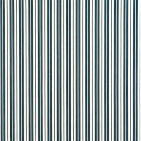 Finefabrics 54 in. Wide Navy, Ticking Striped Indoor and Outdoor Marine Scotchgard Upholstery Fabric FI59947